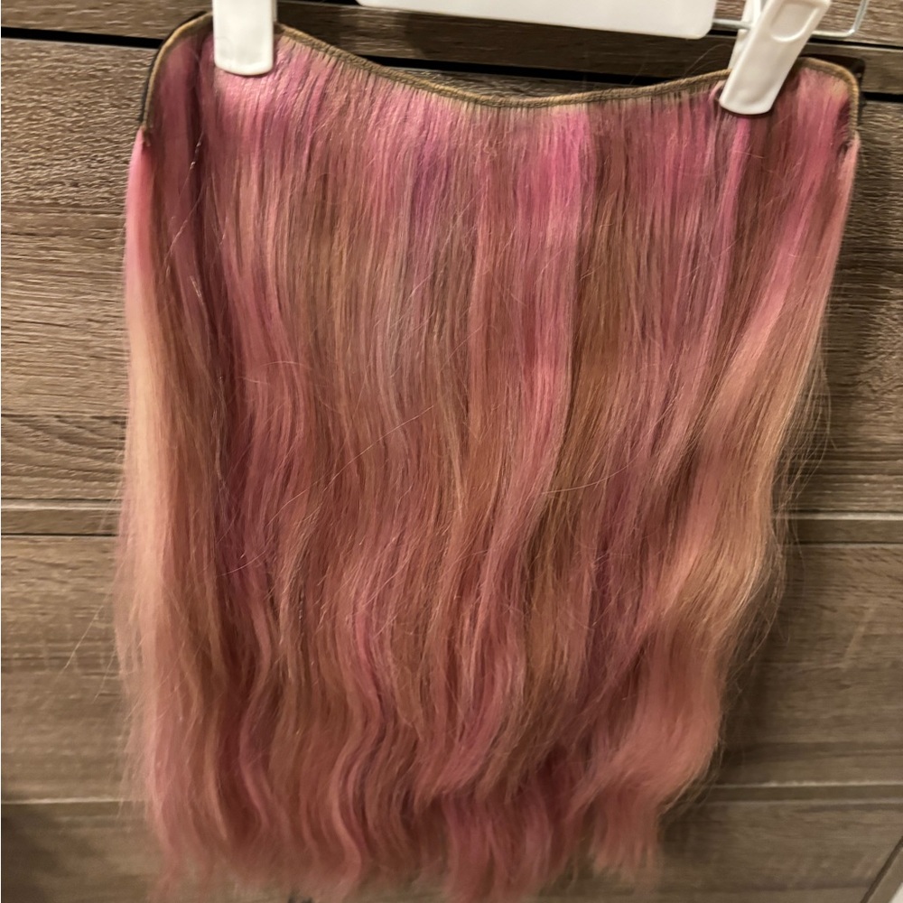 Pink Hair Extensions 20”